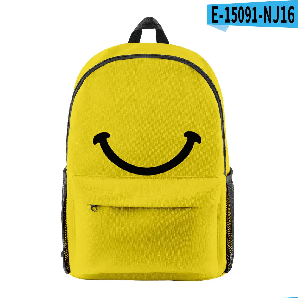 Sac à Dos Smiley Hot Pink 20 inches Sac à dos Fille