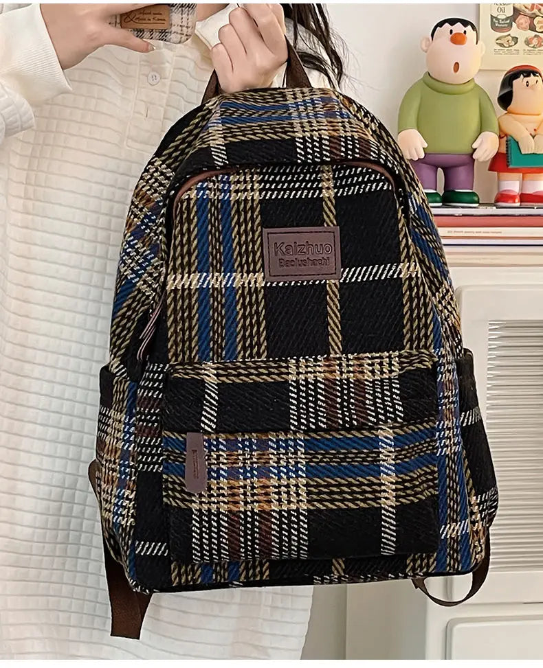 Sac écossais 3 Sac a dos Femme