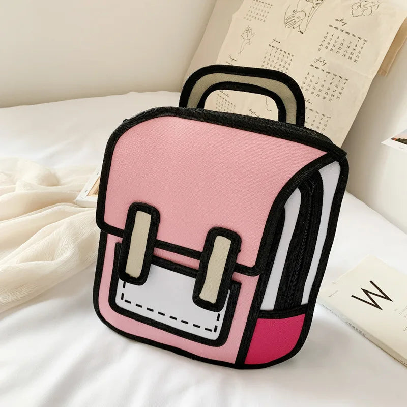 Sac a Dos 2d Rose Sac a dos Garcon