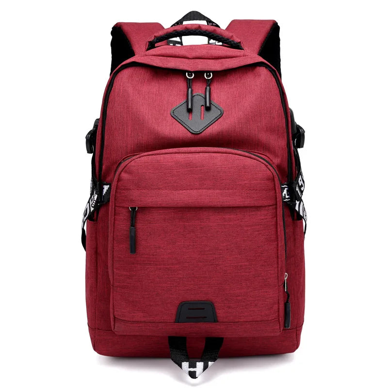 Sac a Dos Adulte Femme Rouge 15 Pouces Sac a dos Femme