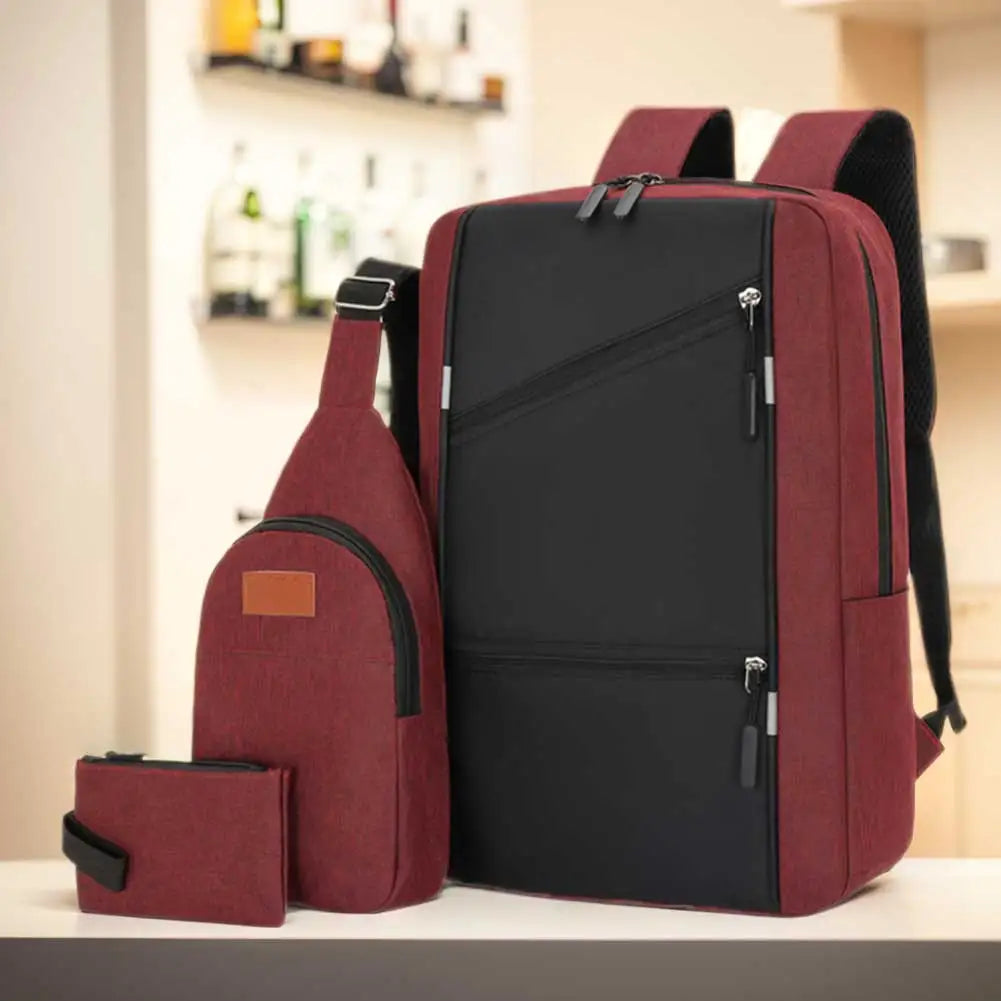 Sac a Dos Antivol Homme Rouge Sac a dos Homme