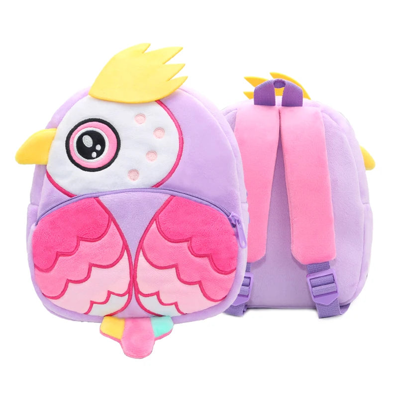 Sac à Dos Bébé Animaux Purple Owl sac à dos bébé