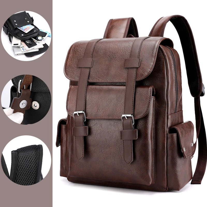 Sac a Dos Effet Cuir Sac a dos Homme