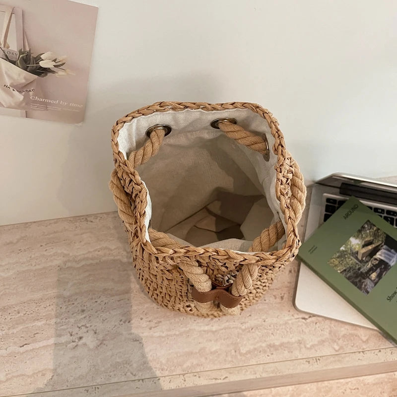 Sac a Dos En Paille Sac a dos Femme