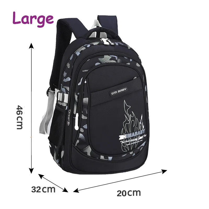 Sac a Dos Enfant Ecole large gray Sac a dos Garcon