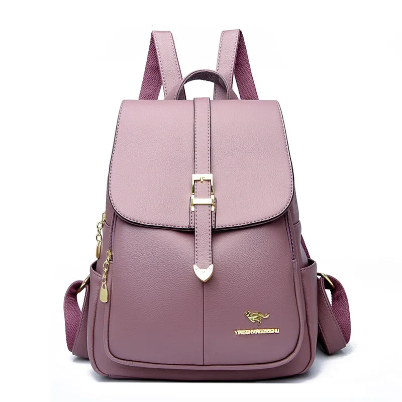 Sac à Dos Femme Bleu Cerise Violet Sac a dos Femme