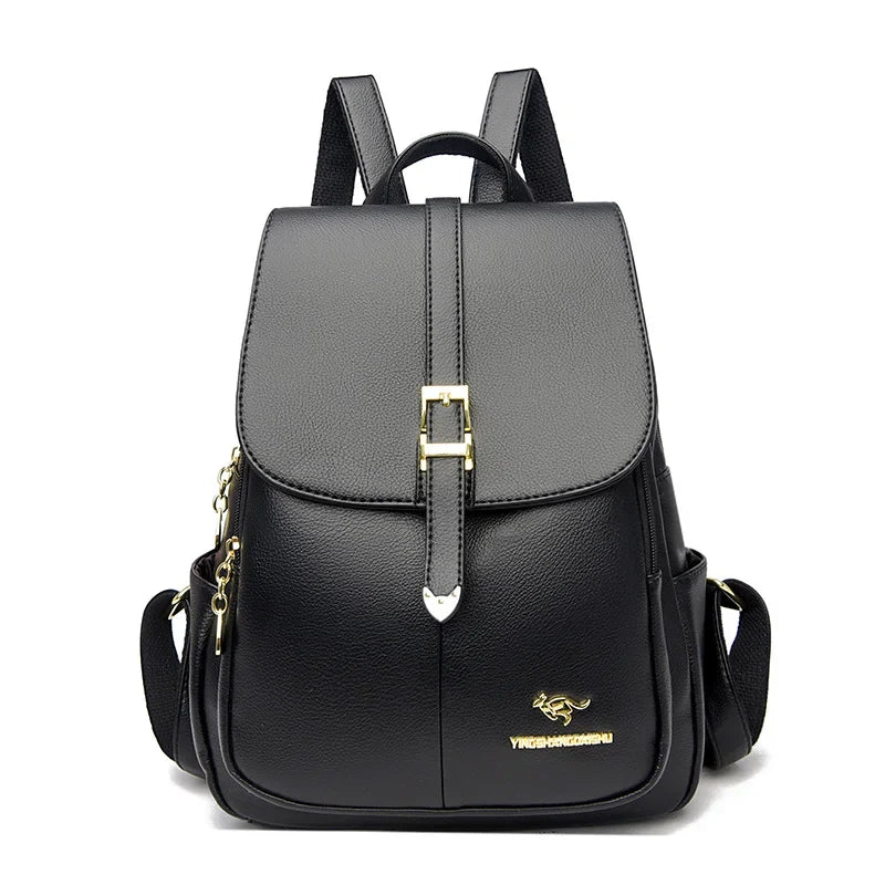 Sac à Dos Femme Bleu Cerise Noir Sac a dos Femme
