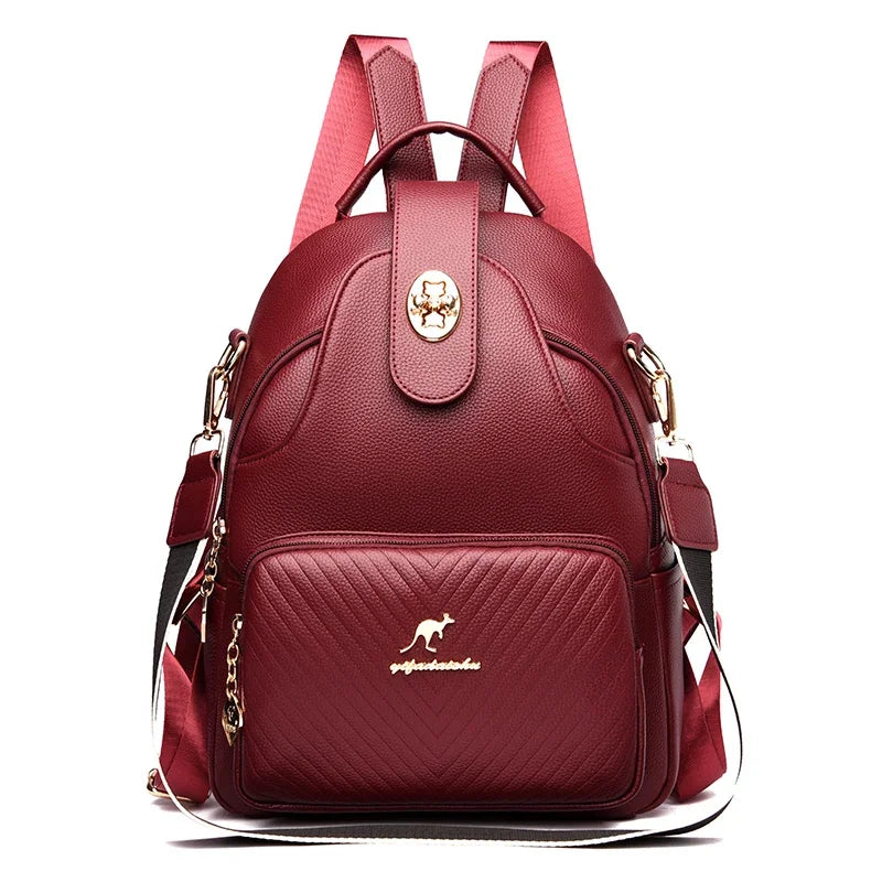 Sac à Dos Femme Chic Rouge Sac a dos Femme