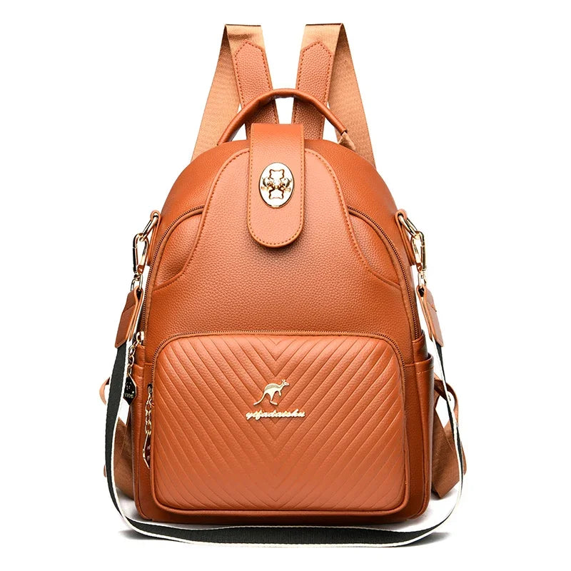 Sac à Dos Femme Chic Marron Sac a dos Femme