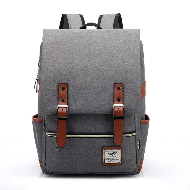 Sac à Dos Femme Multi Poches Light Grey Sac a dos Femme