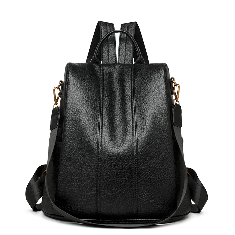 Sac à Dos Femme Rouge Noir 33.5X14X34CM Sac a dos Femme