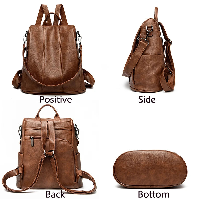 Sac à Dos Fermeture Cachée Sac a dos Femme