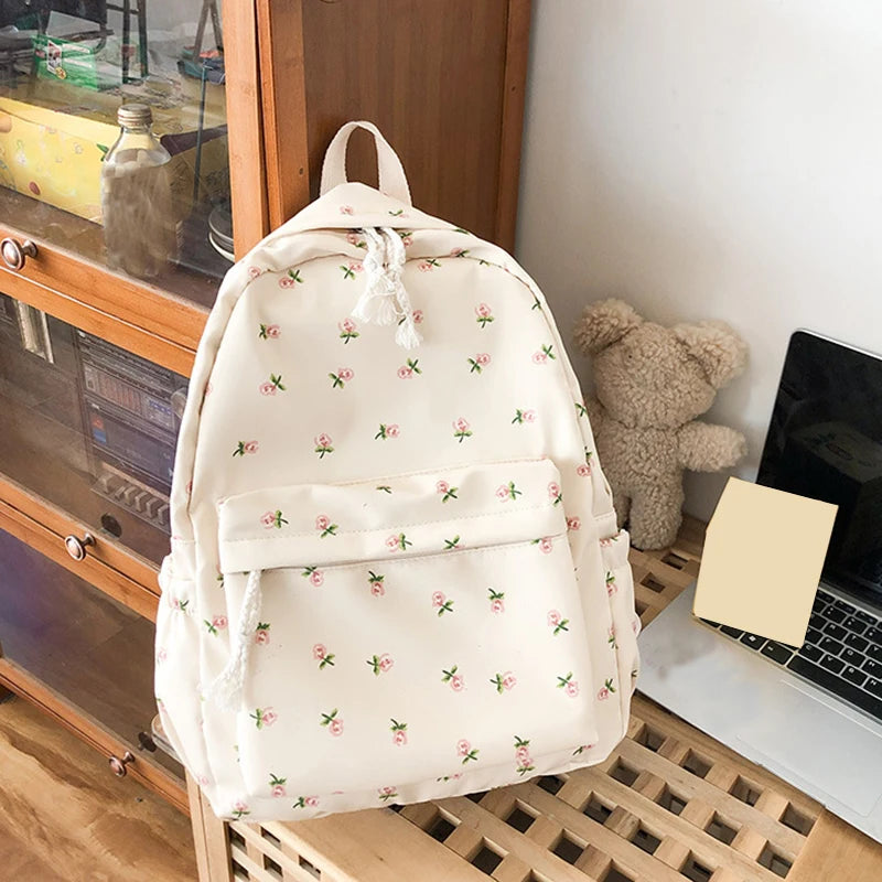 Sac a Dos Fleuri Floral Sac à dos Fille