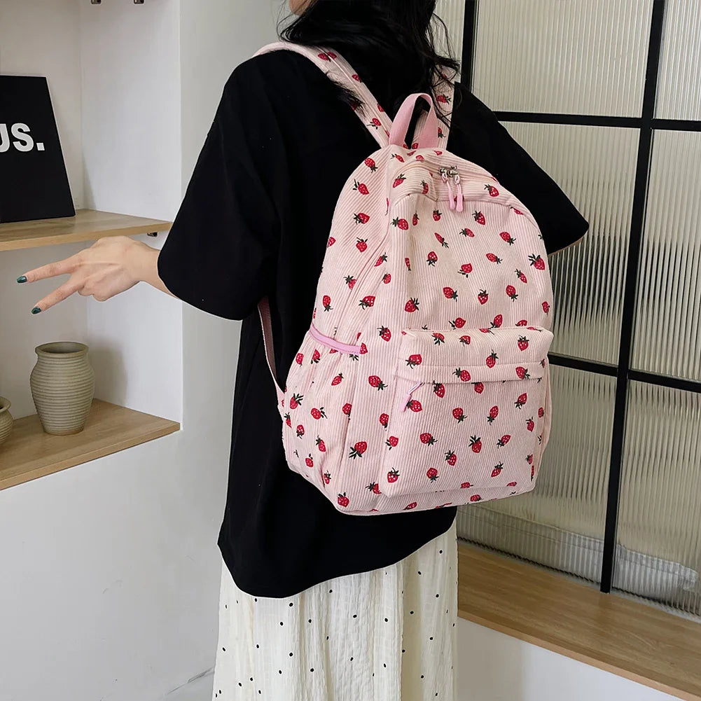Sac a Dos Fraise Rose Sac a dos Fille