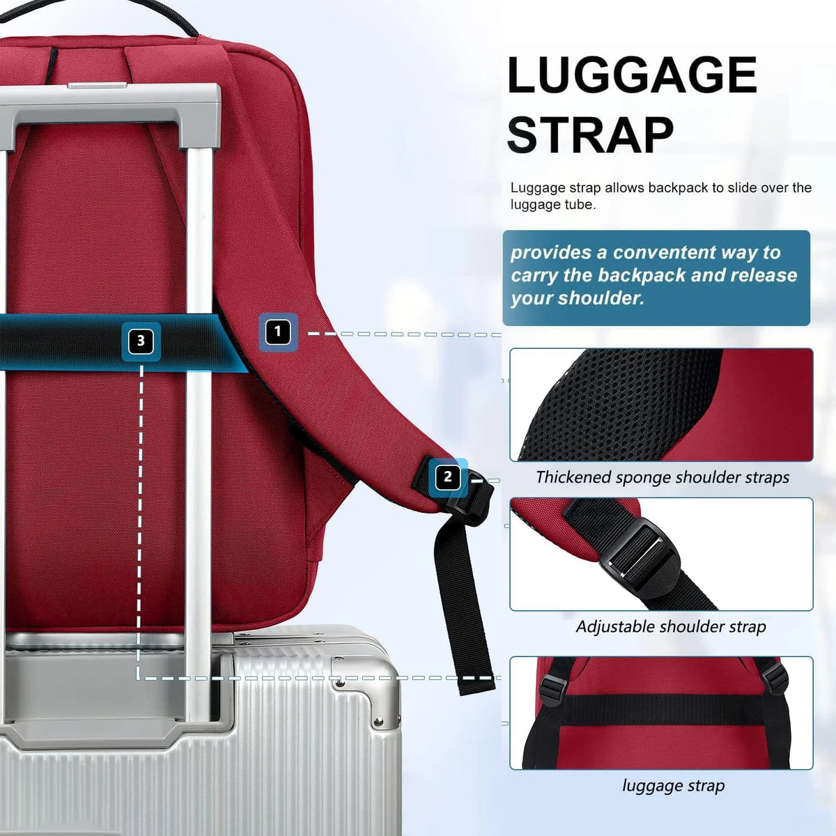 Sac à Dos Homme Multifonction Sac à dos Homme