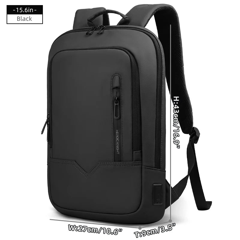 Sac a Dos Laptop Homme Black 15.6 Sac a dos Homme