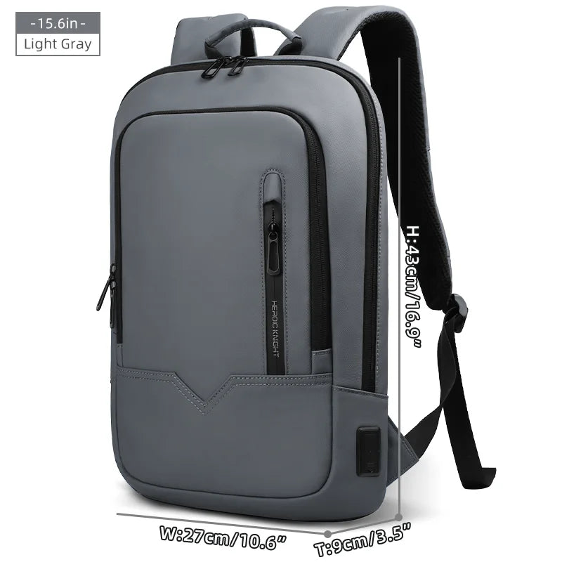 Sac a Dos Laptop Homme Light Grey 15.6 Sac a dos Homme