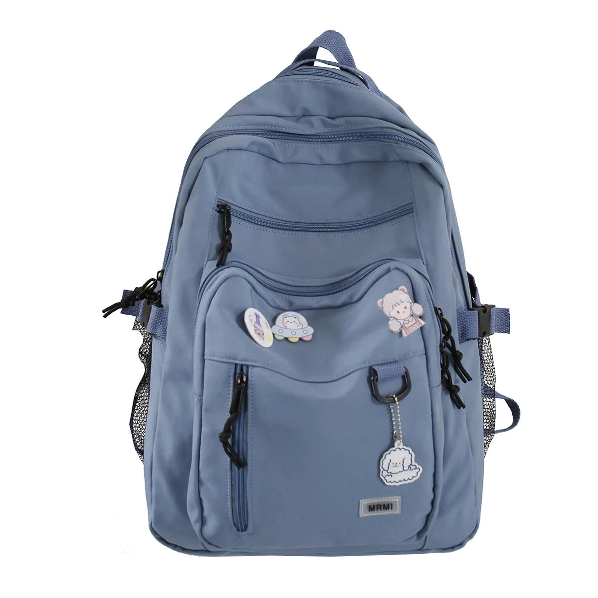Sac à Dos Lycéen Grande Capacité Bleu
