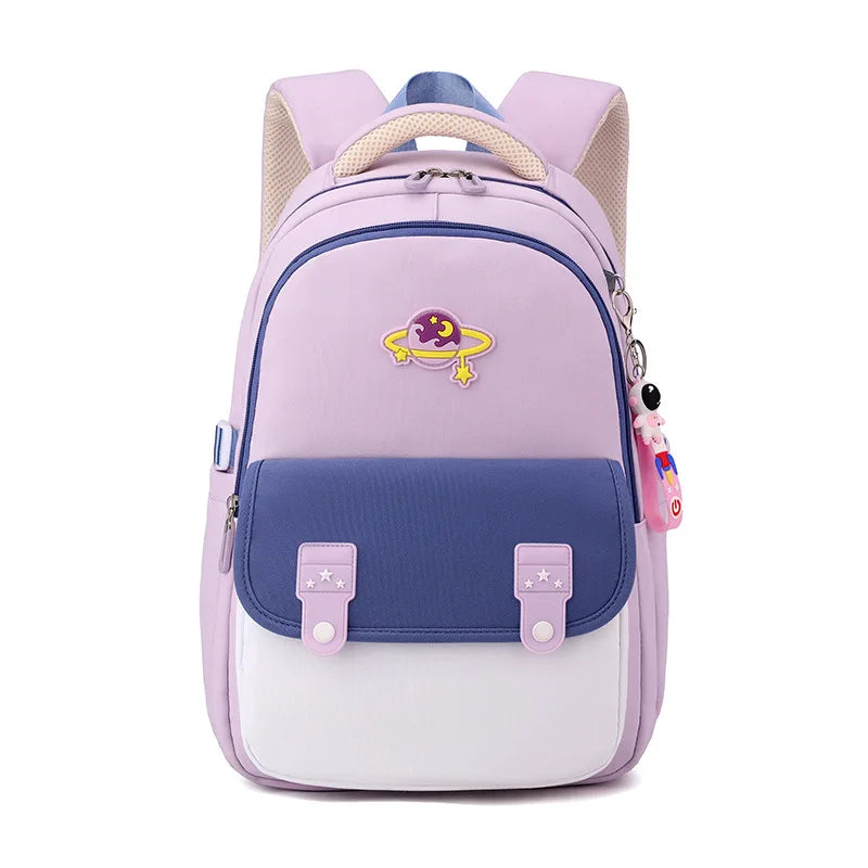 Sac à Dos Maternelle Etoiles & Espace Violet
