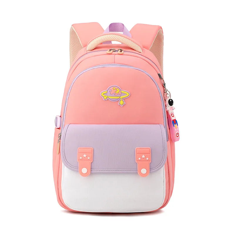 Sac à Dos Maternelle Etoiles & Espace Rose