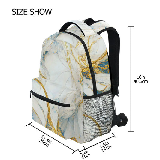 Sac à Dos Motif Marbre Sac a dos Garcon