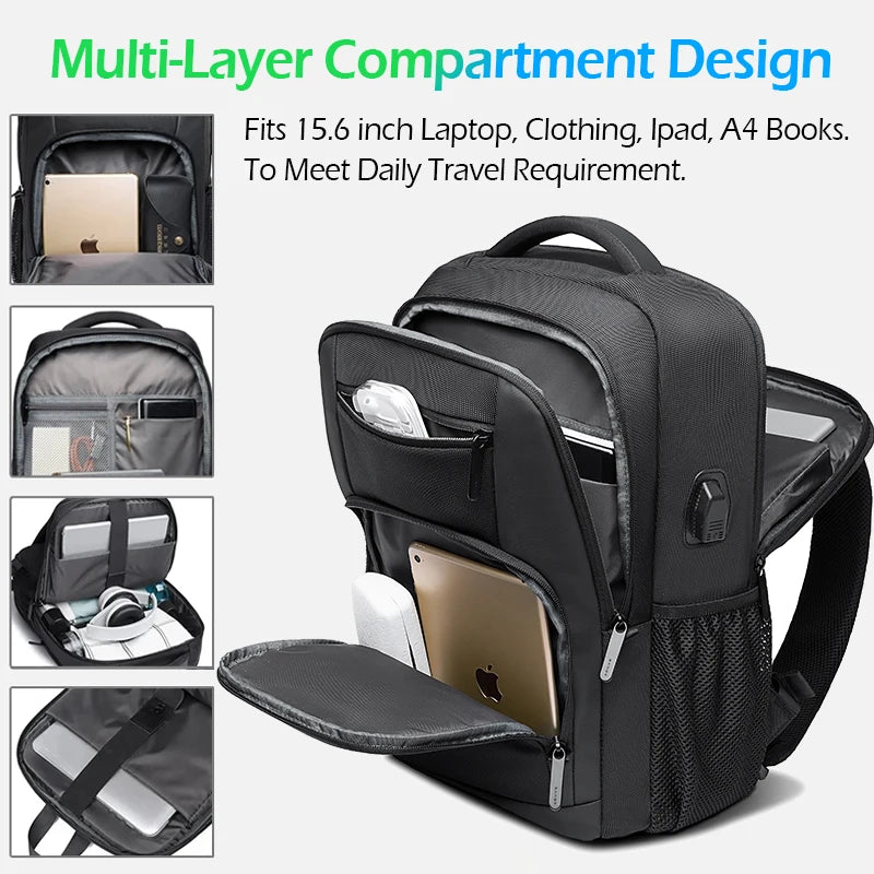 Sac à Dos Multi Rangement Homme Sac a dos Homme