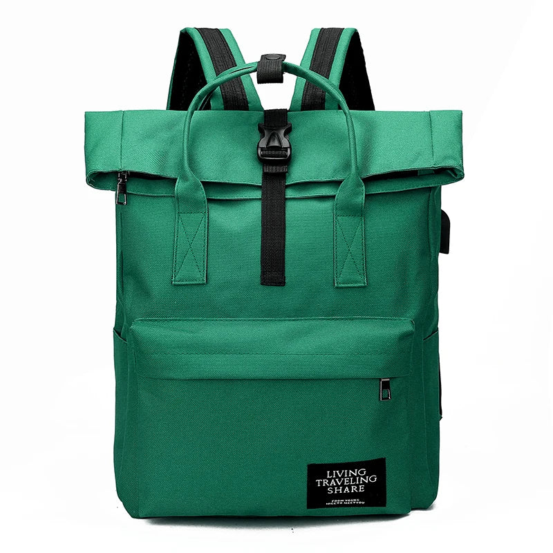 Sac à Dos Ordinateur Femme Tendance Vert Sac a dos Femme