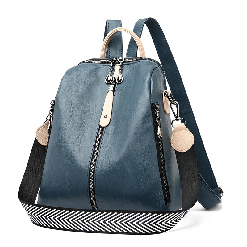 Sac à Dos Oxford Bleu 30cm x 28cm x 12cm Sac a dos Femme