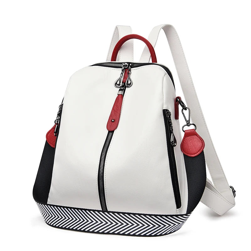 Sac à Dos Oxford Ivoire 30cm x 28cm x 12cm Sac a dos Femme