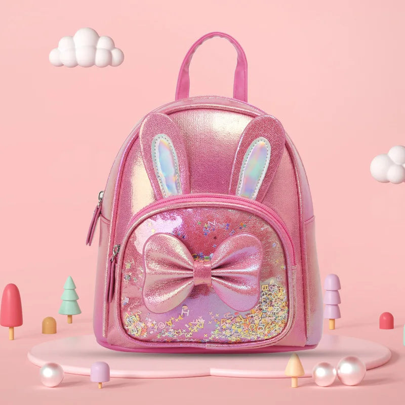 Sac à Dos Peluche Lapin Rose Rouge Sac a dos Bébé