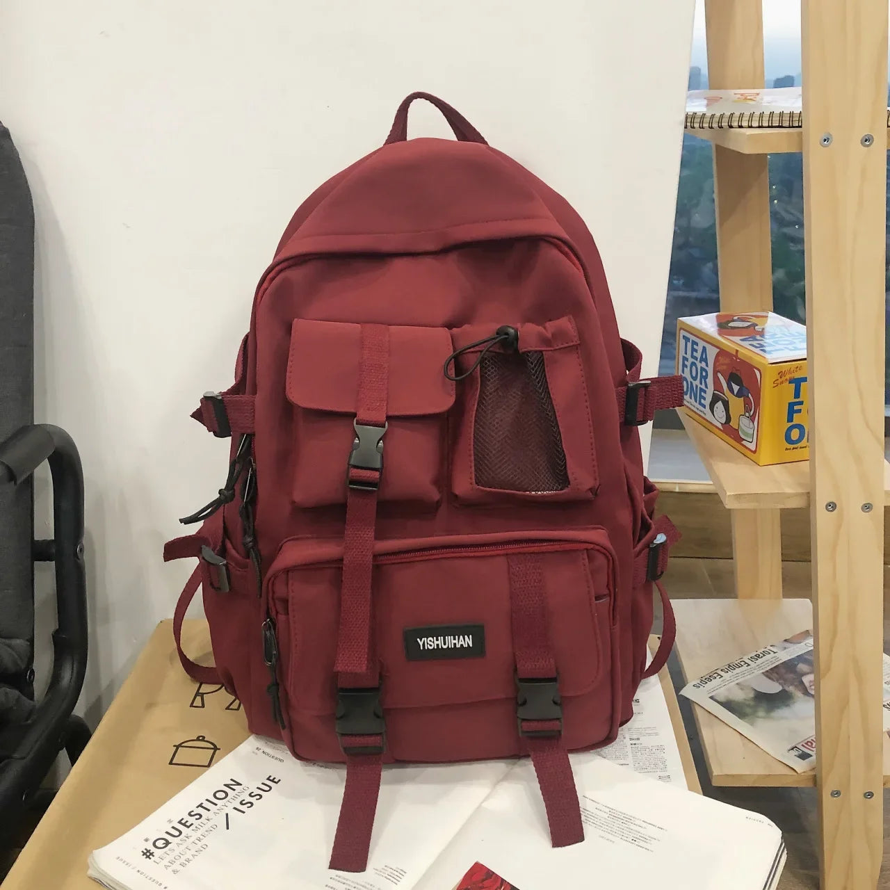 Sac à Dos Sport Femme Rouge Sac a dos Femme