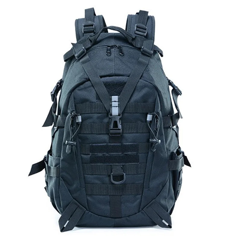Sac à Dos Tactique Urbain Black 30 à 40 litres