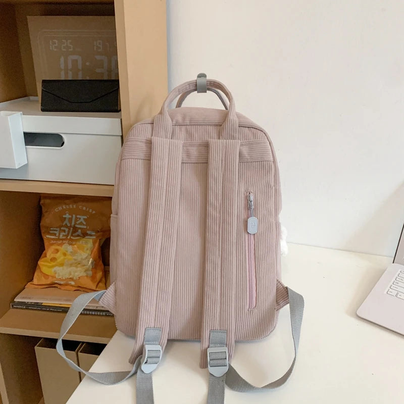 Sac à Dos Velours Côtelé