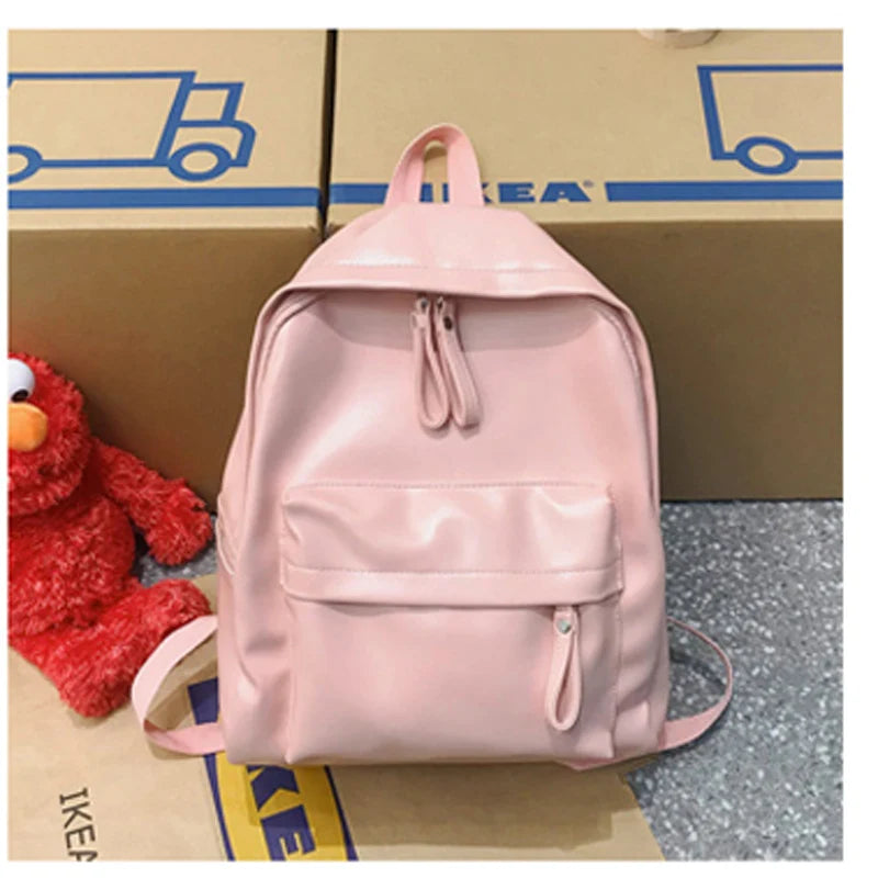 Sac à Dos épuré Femme Rose Sac a dos Femme