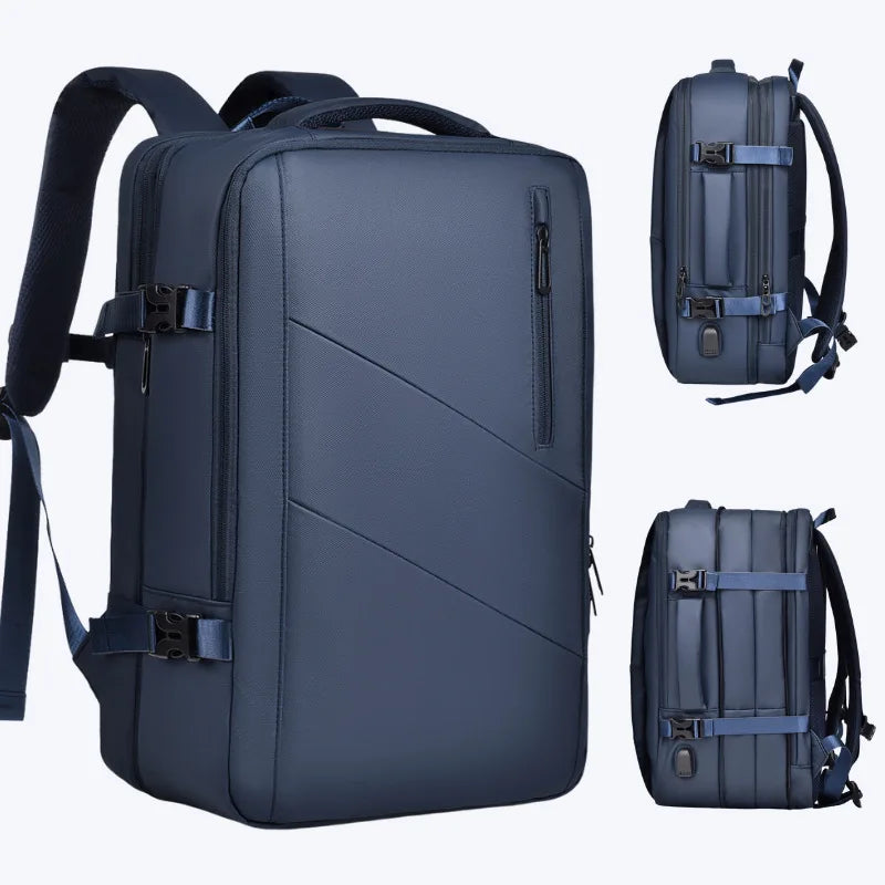 Sac à Dos pour Ordinateur Portable Homme Bleu 16 pouces Sac a dos Homme
