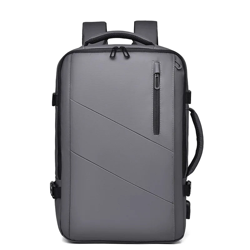 Sac à Dos pour Ordinateur Portable Homme Gris 16 pouces Sac a dos Homme