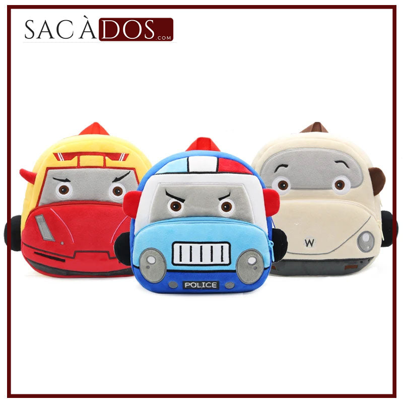 Sac à dos Maternelle Voiture & Camion