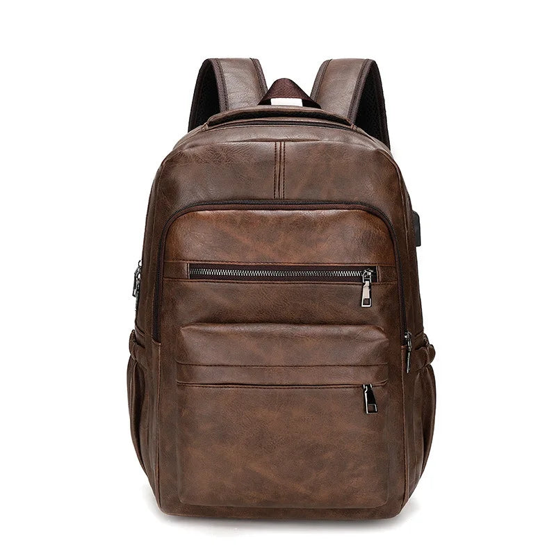 Sac à dos en cuir PU urbain