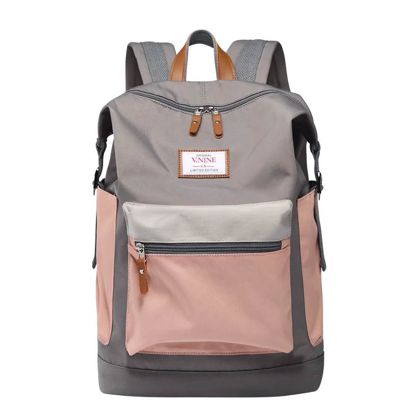Sac à Dos pour Femme Ecole Pink 15.6-inch Sac a dos Femme