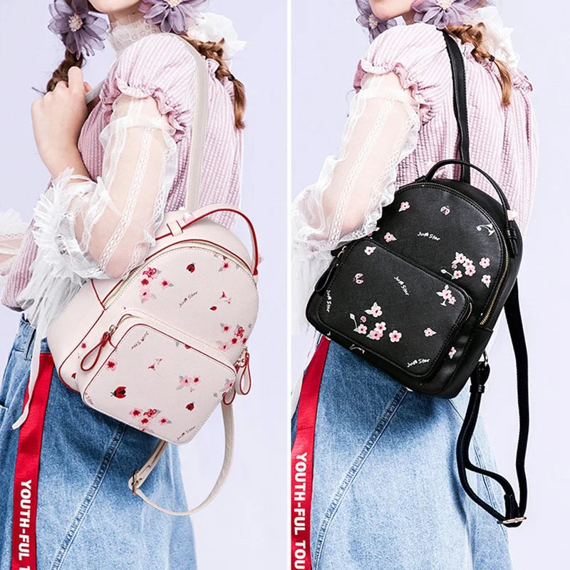 Petit Sac à Dos Brodé Sac a dos Femme