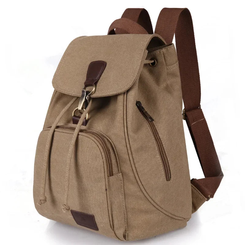 Sac à Dos Femme Toile Vintage