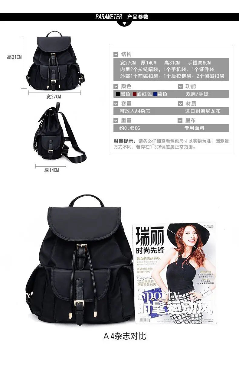 Sac à Dos Leger Femme Sac a dos Femme