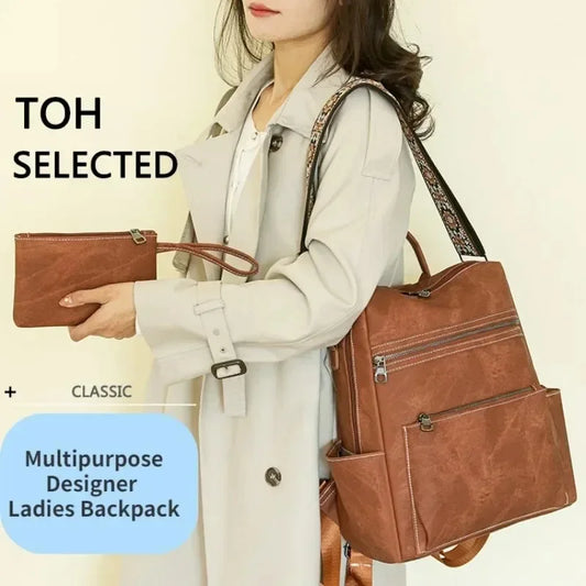 Sac à Dos pour Femme Camel Sac a dos Femme