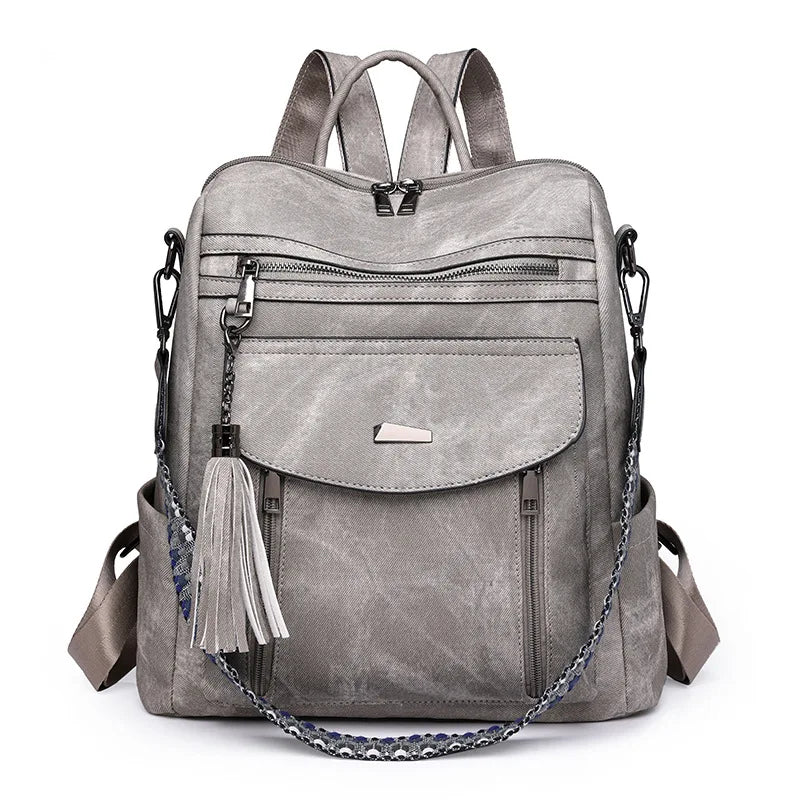 Sac a Dos Pour Femme Gris Sacs à dos
