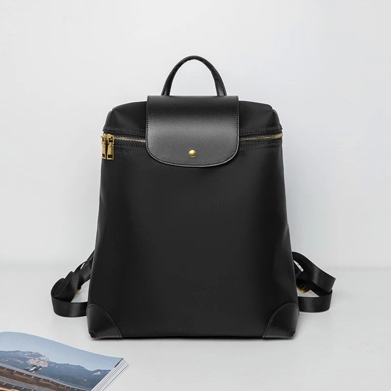Sac à Dos Pliable Nylon Noir Sac a dos Femme