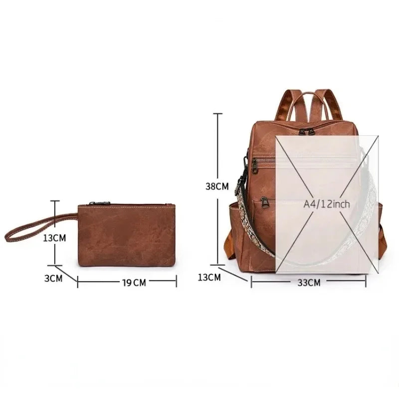 Sac à Dos pour Femme Camel Sac a dos Femme
