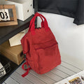 Sac a Dos Femme Solide Rouge Sac a dos Femme