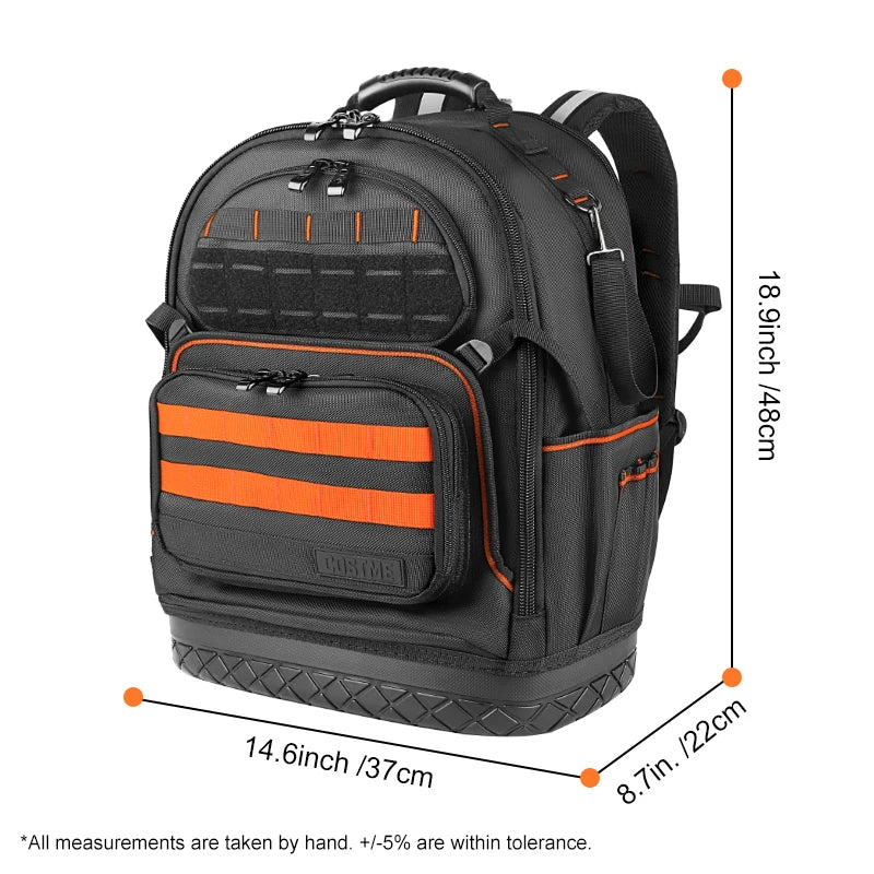 Sac à Dos Outils orange Sac a dos Homme