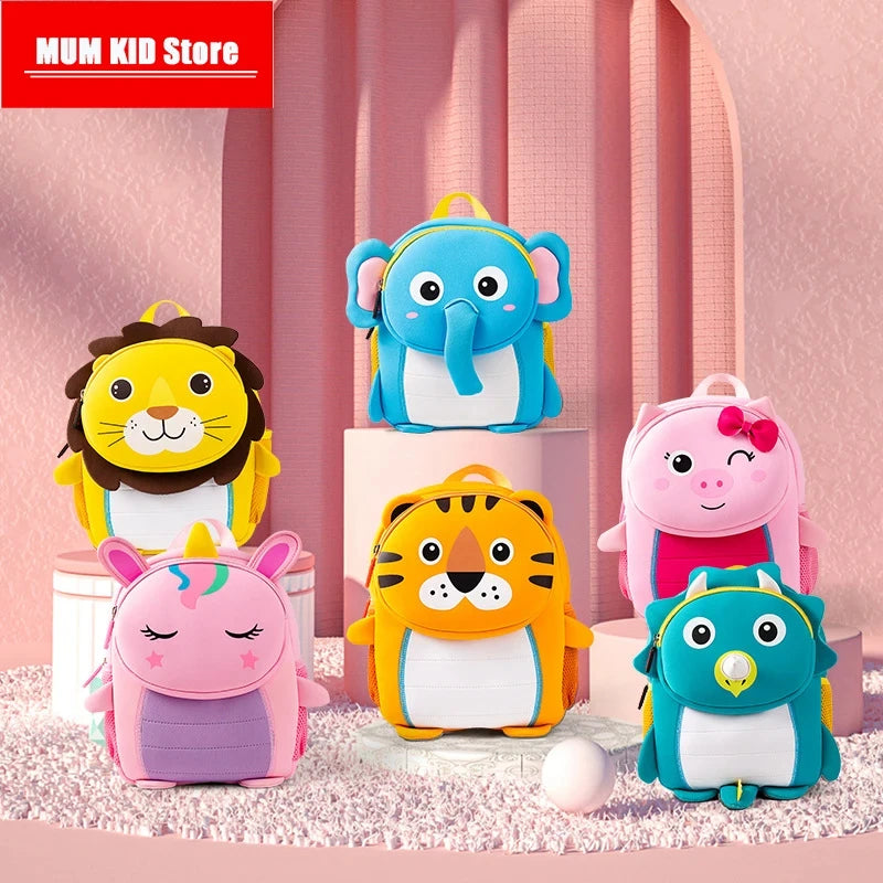 Sac à Dos Maternelle Animaux de la Jungle