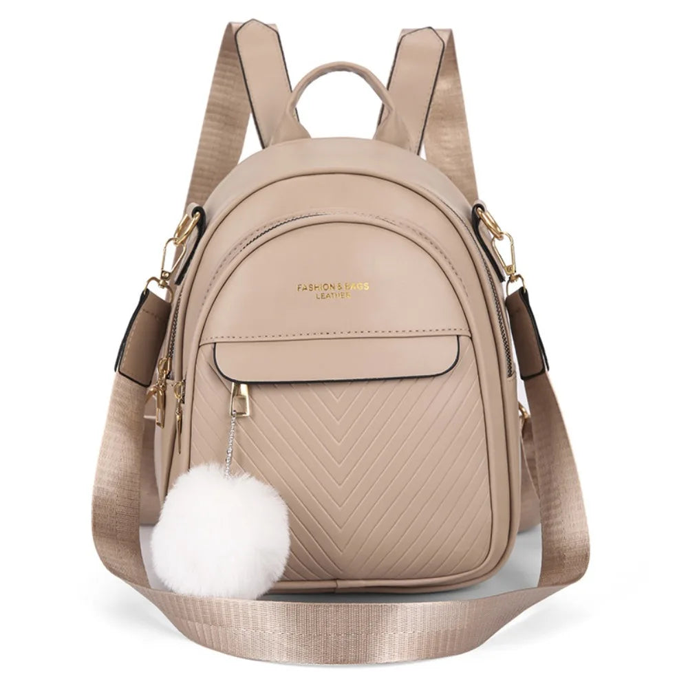 Sac à Dos Preppy Pour Femme Khaki Sac a dos Femme